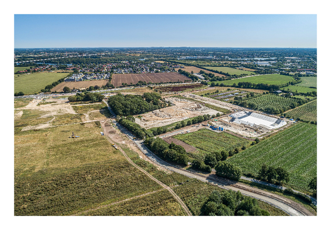Gewerbegebiet August 2022 Luftbild 5